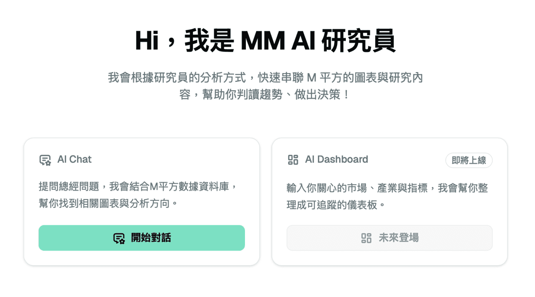 開啟 MM AI Chat