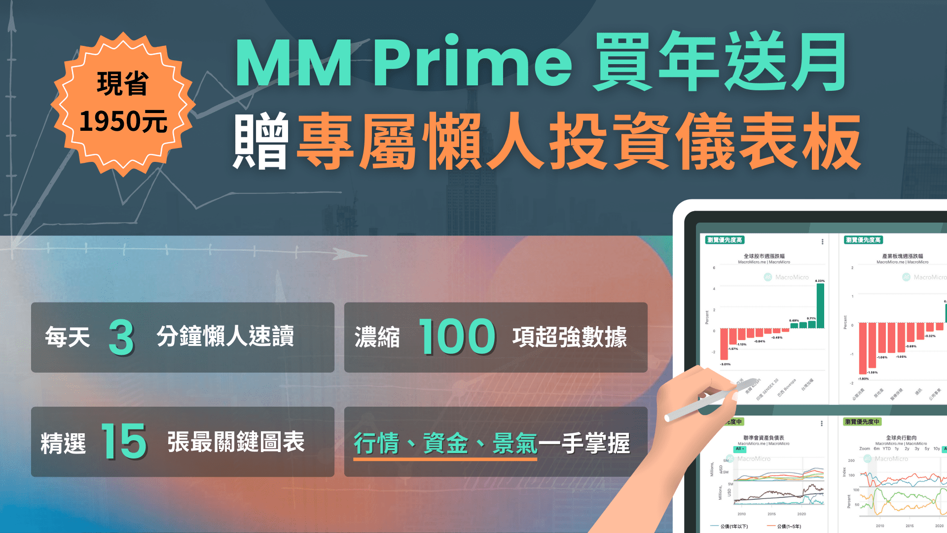 懒人投资仪表板内容