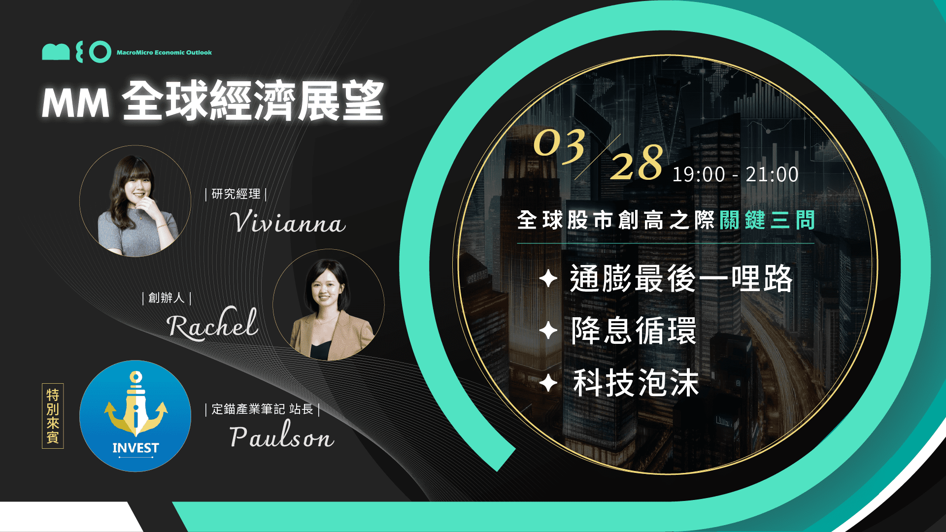 【MM 全球經濟展望】2024 牛市如期重啟，預告年中反轉三大風險！ | MacroMicro 財經M平方