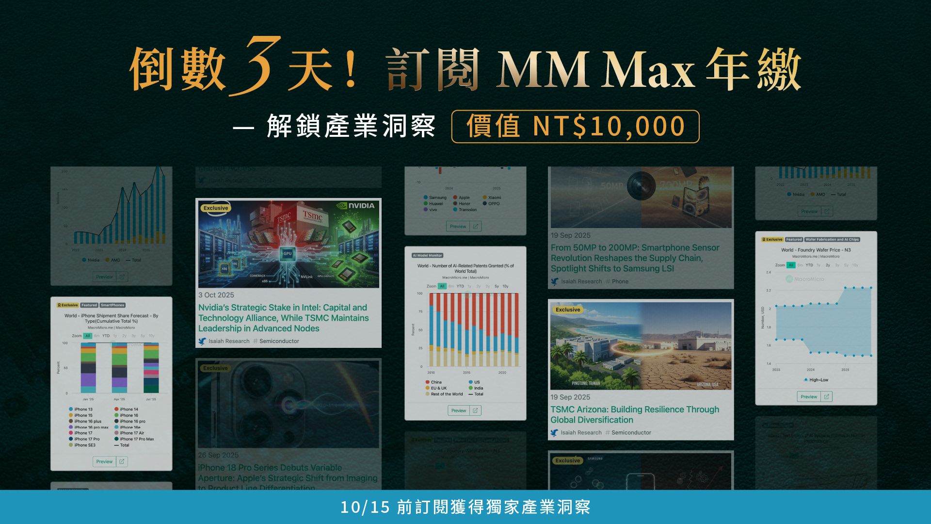 MM一周盘前】中国升级稀土管制，本周聚焦台积电法说| 博客| MacroMicro 财经M平方