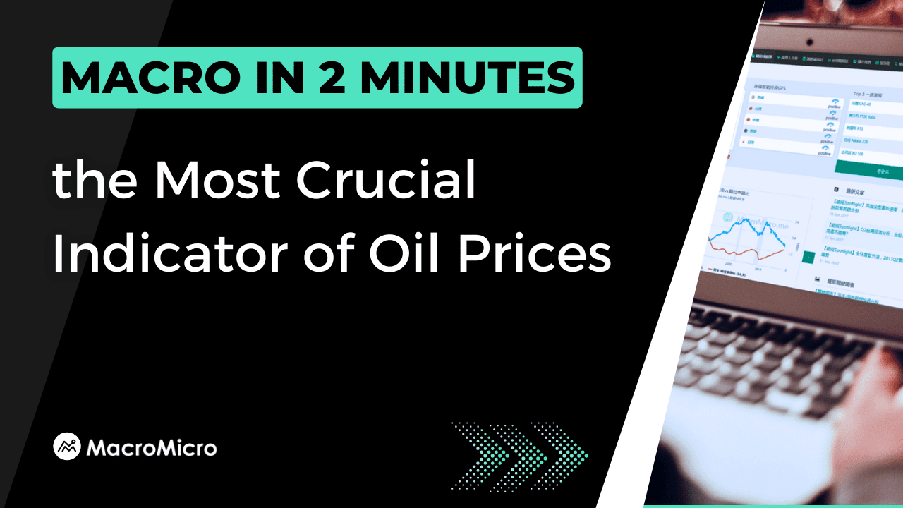 【Macro in 2 Minutes】the Most Crucial Indicator of Oil Prices MacroMicro